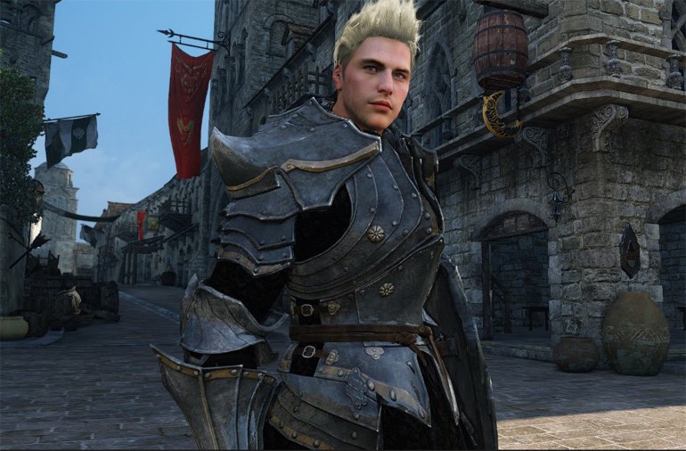 Воин в Black Desert