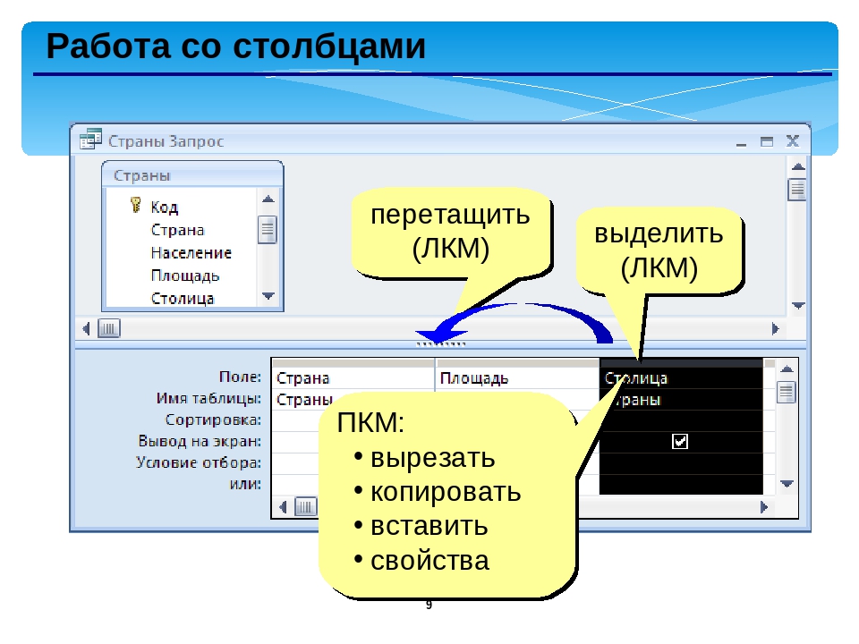 Как называется контекстное меню