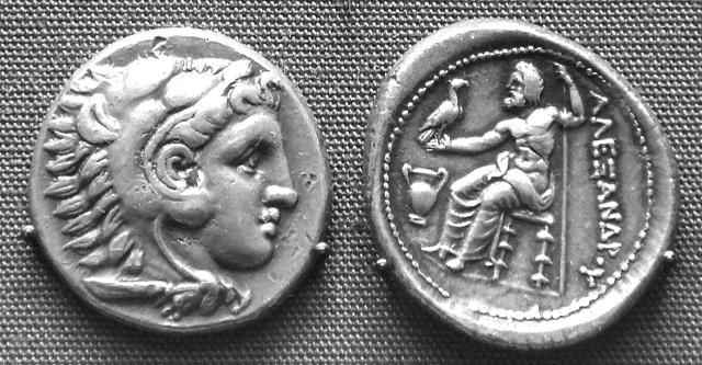 древние монеты из серебра