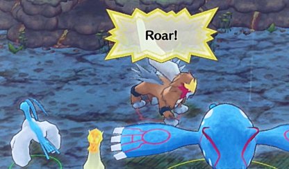 Roar Moves Pokemon Away