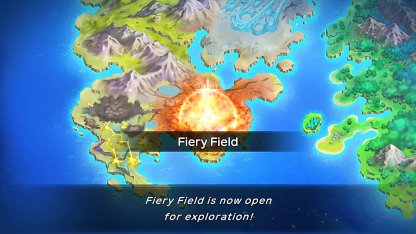 Unlock Fiery Field After Getting Clear Wing