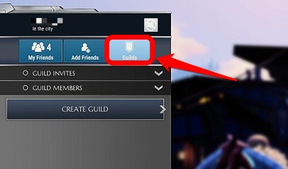 Navigate To The Guild Tab