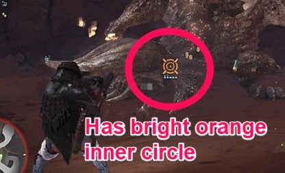 Reticle Glows Bright When Within Critical Distance