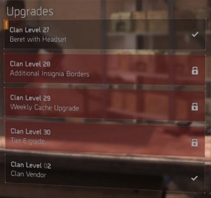 Upgrade The Clan To Gain Access To Exclusive Cosmetics