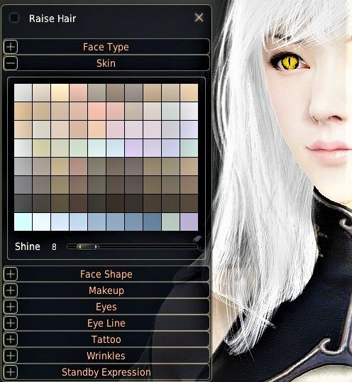 BDO Gameplay: Character Creation Skin Color