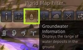 BDO Farming Ground Water Map Button