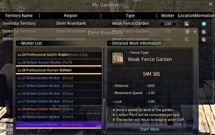 BDO assigning Workers to a Farm
