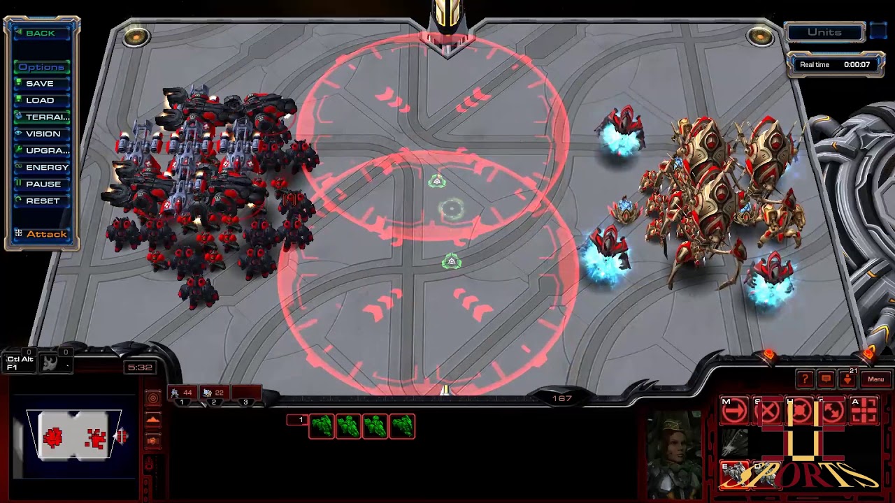 Starcraft карта сигналов