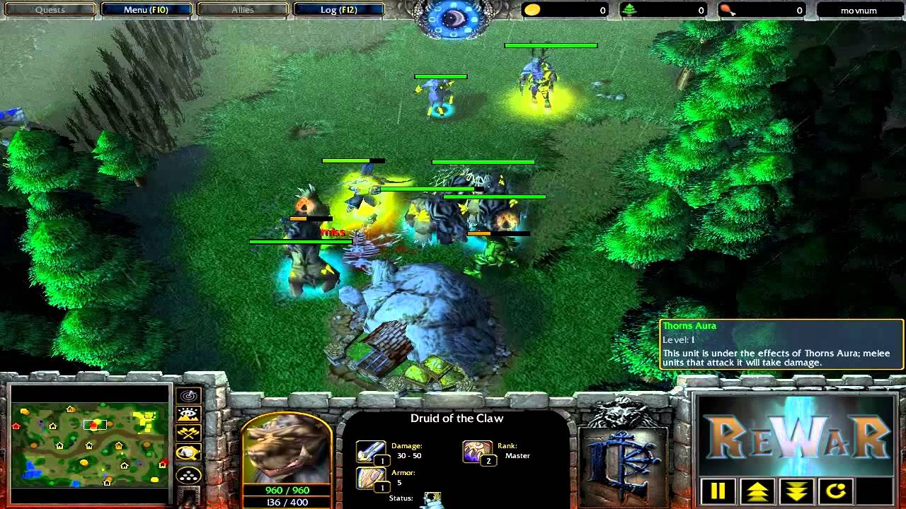 Dota карта для warcraft 3 frozen throne