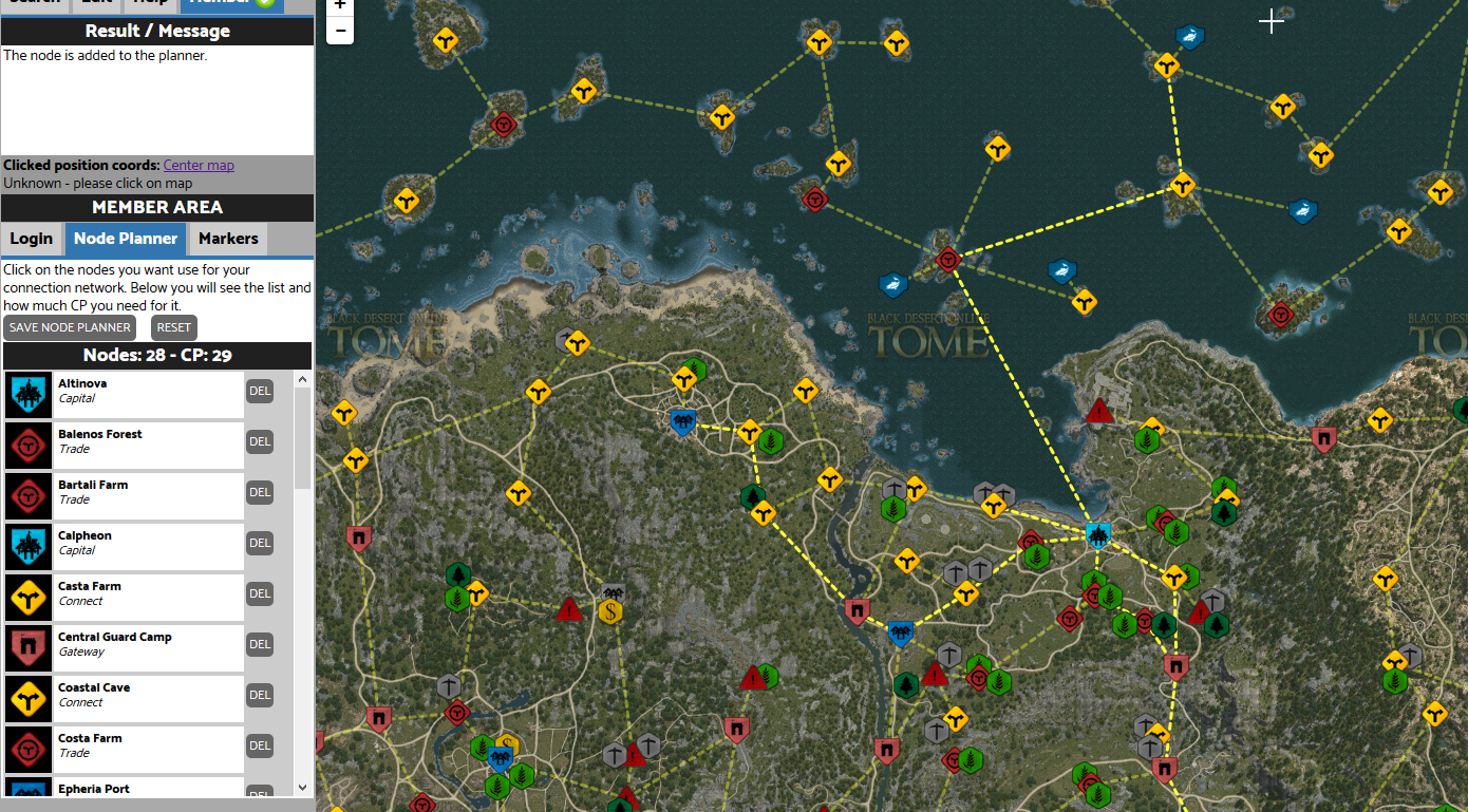 Node map. Блэк десерт карта ресурсов. Карта в Блэк десерт 2022. Морская карта БДО. Карта моря БДО.