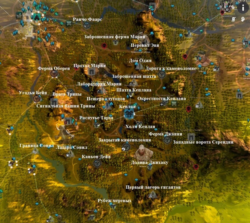 Карта Кеплана