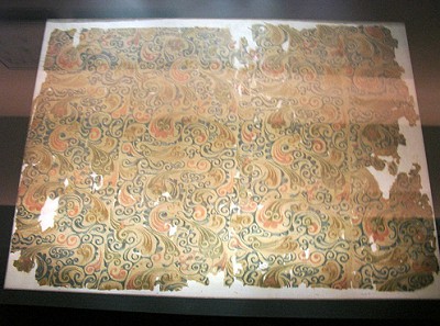 Шелковая ткань из гробницы в Китае. 2 век до н.э.