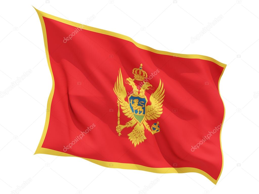 depositphotos 72318609 stock photo waving flag of montenegro