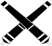 Crossed cannons.svg