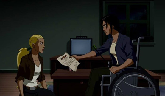 Пола Брукс появляется в мультсериале «Юная Лига Справедливости»