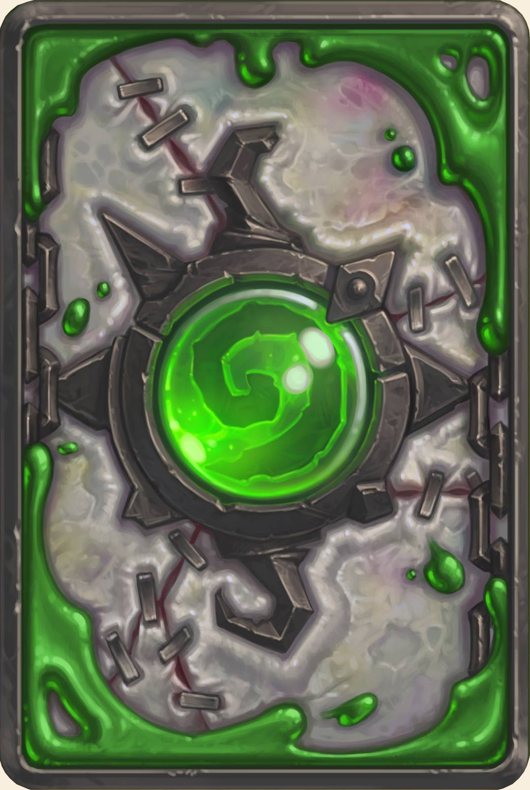 Dos de carte Hearthstone - Naxxramas en mode héroïque