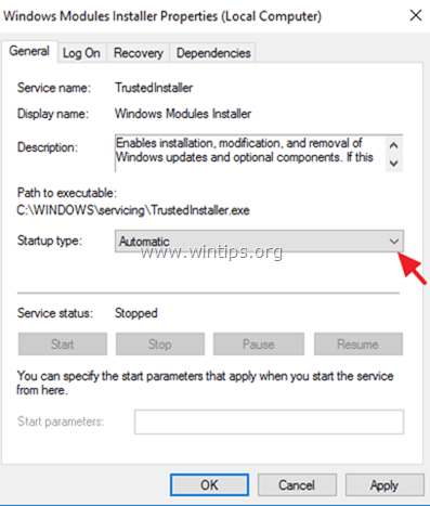 windows features not displayed - fix