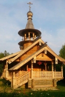 Церковь Серафима Саровского в поселке Чаща